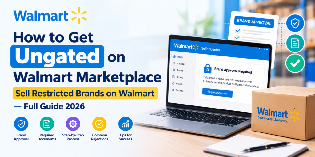 How to Get Ungated on Walmart Marketplace Sell Restricted Brands on Walmart
