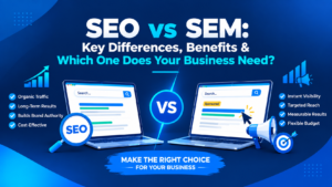 SEO vs SEM Key Differences, Benefits & Which One Does Your Business Need